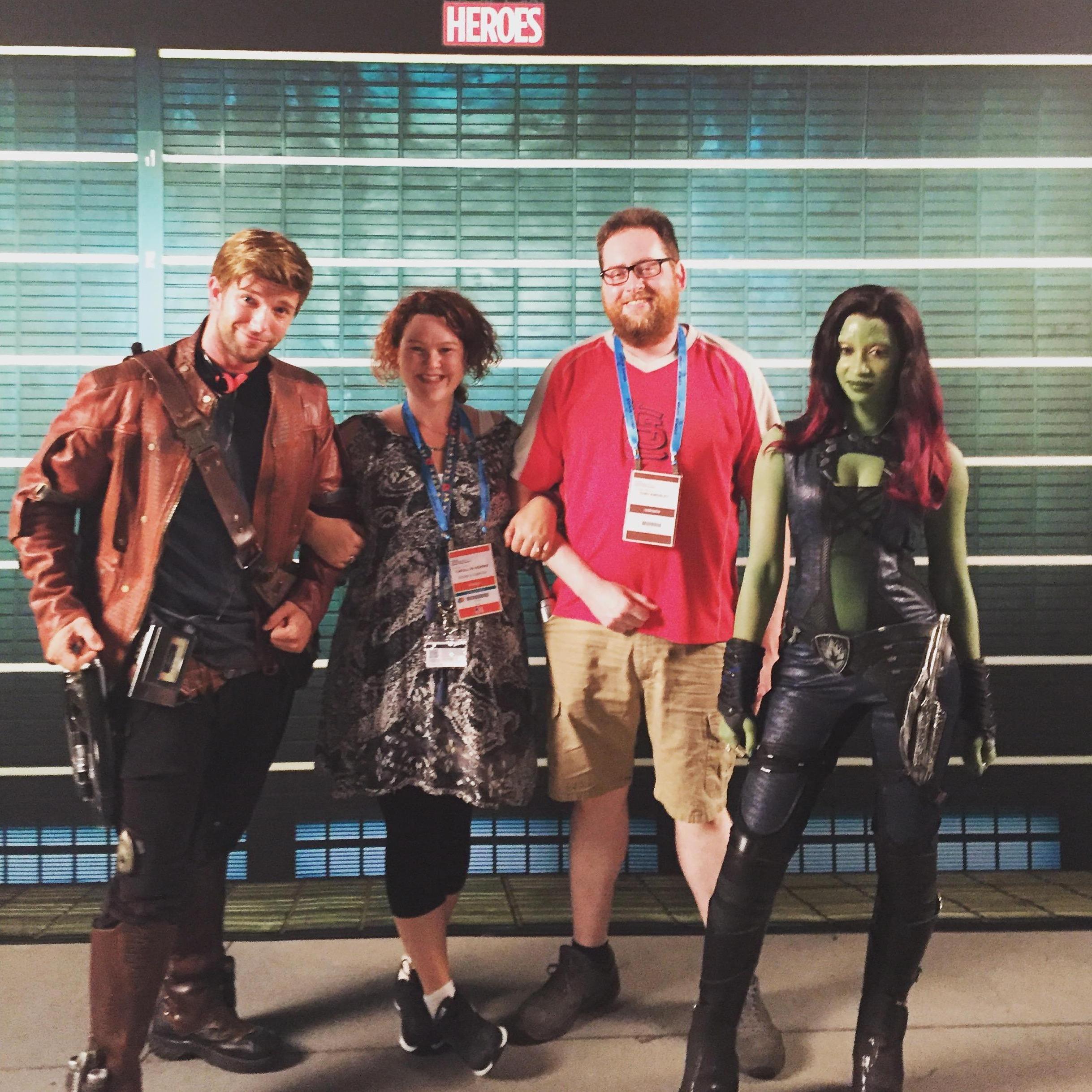 Guardians of the Galaxy is one of the first movies we saw together. #80sKids #Nerds