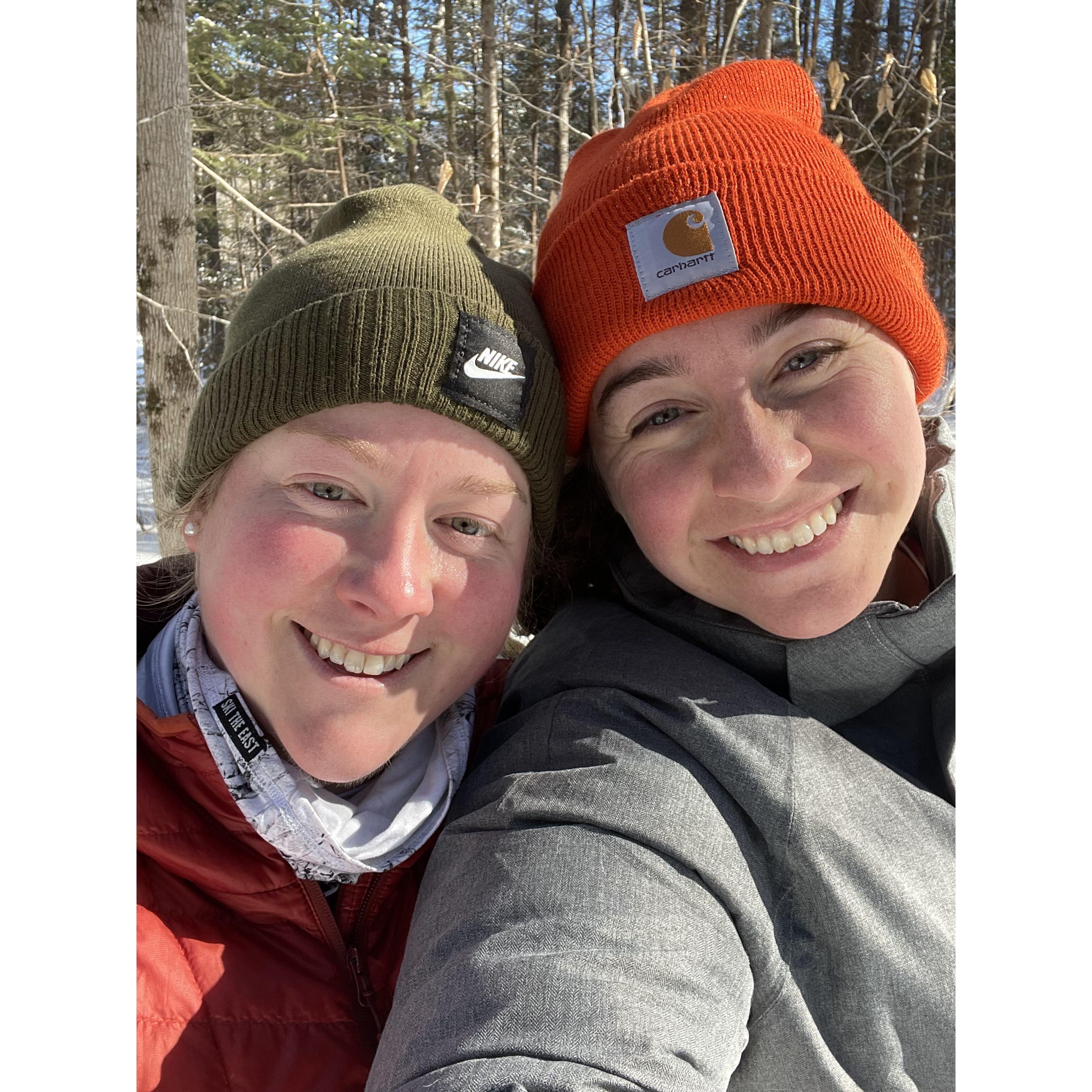 January 2022 - Snowshoeing