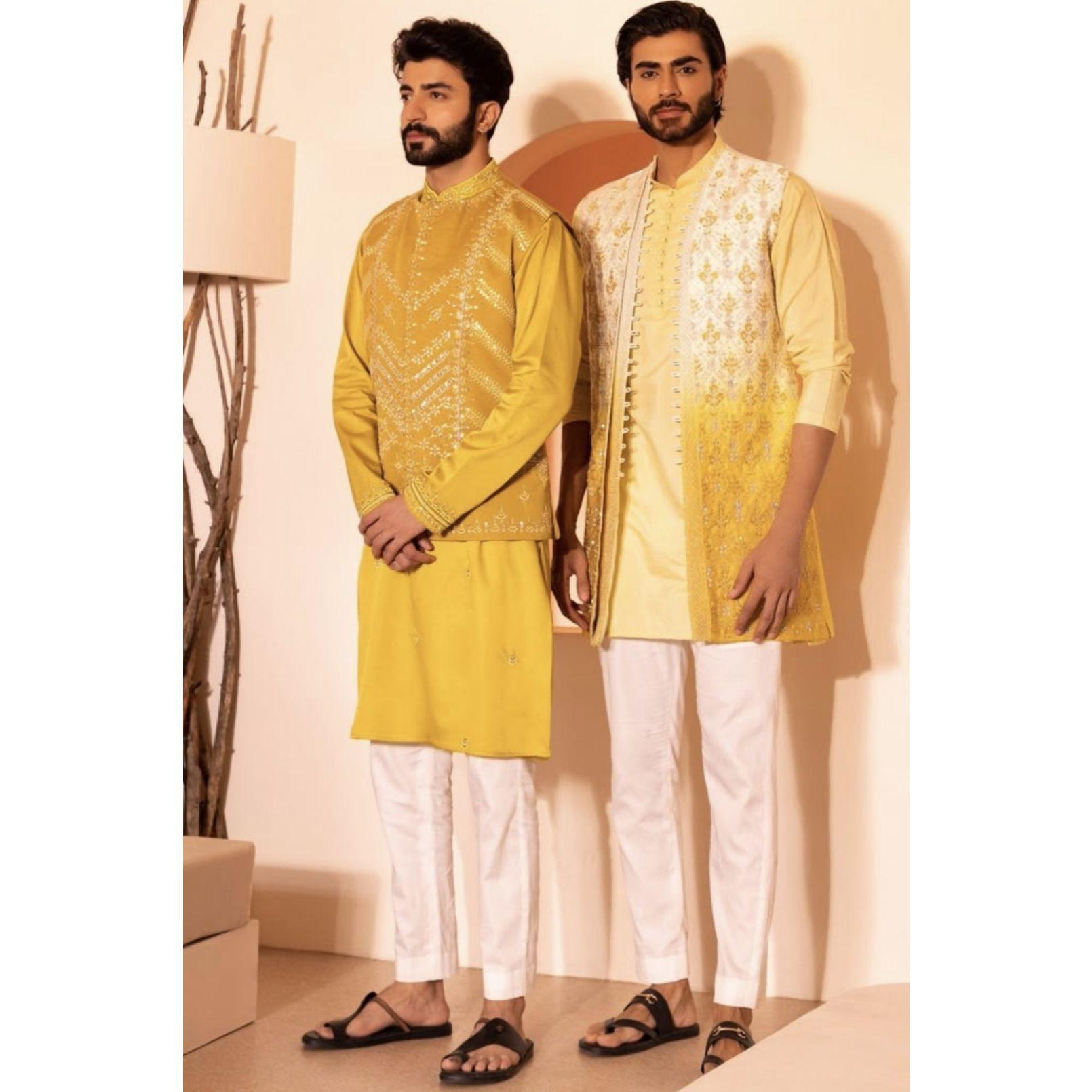 Mens Kurta - Haldi