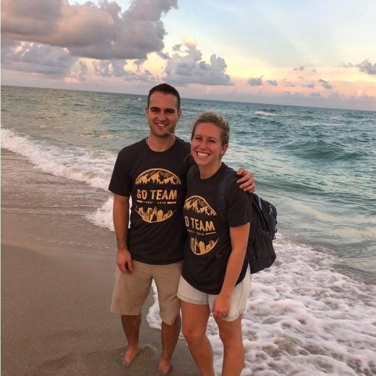 We first said "I love you", right before our Mission's trip to Peru