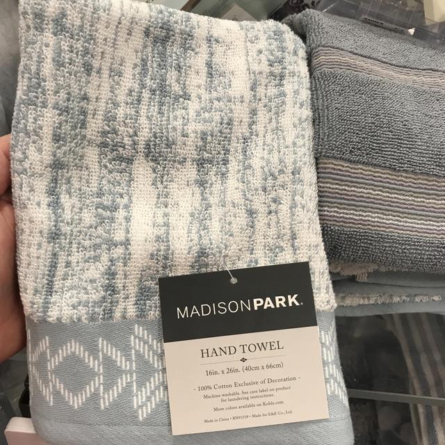 Hand towel 2.  @ Kohls