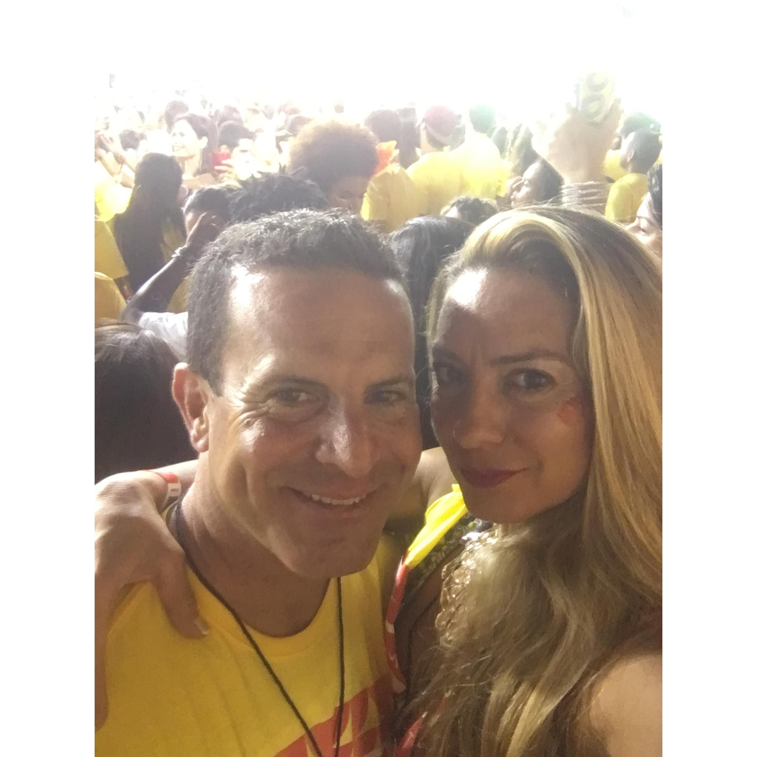 Marc's first Carnaval, Brazil