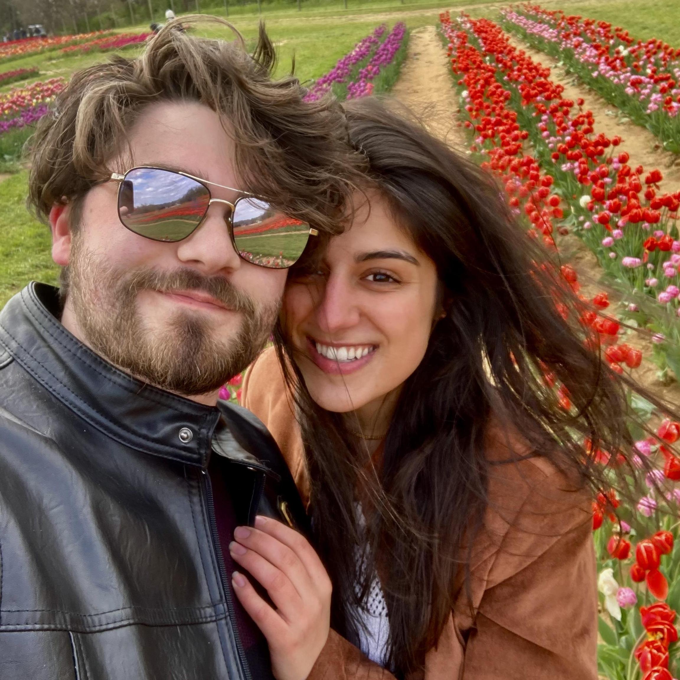 Date: April 22, 2021
Days Dating: #1,067
Location: Holland Ridge Farms, NJ
We went to the Farm's "U-Pick Tulips" event and left with dozens of great pictures and dozens of lovely blooms.