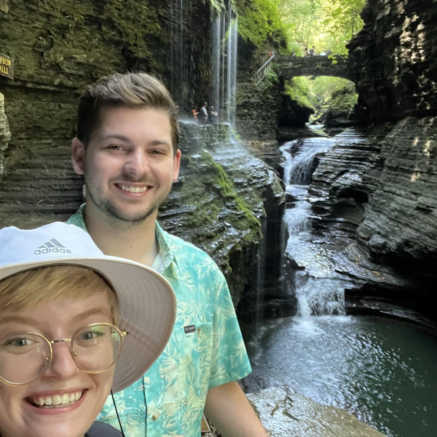 Cameron lived in New Jersey for job training for about 7 months in 2023, and we had a blast exploring when Emily came to visit! Watkins Glen State Park
