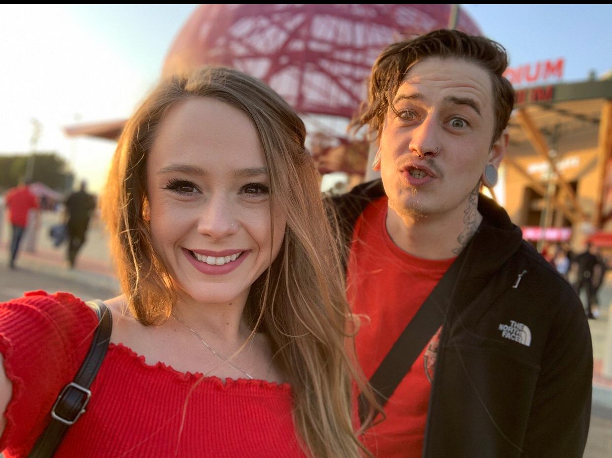 Angels game 2019. We got shown on the big screen, left after the fourth inning, had an incredible night at home