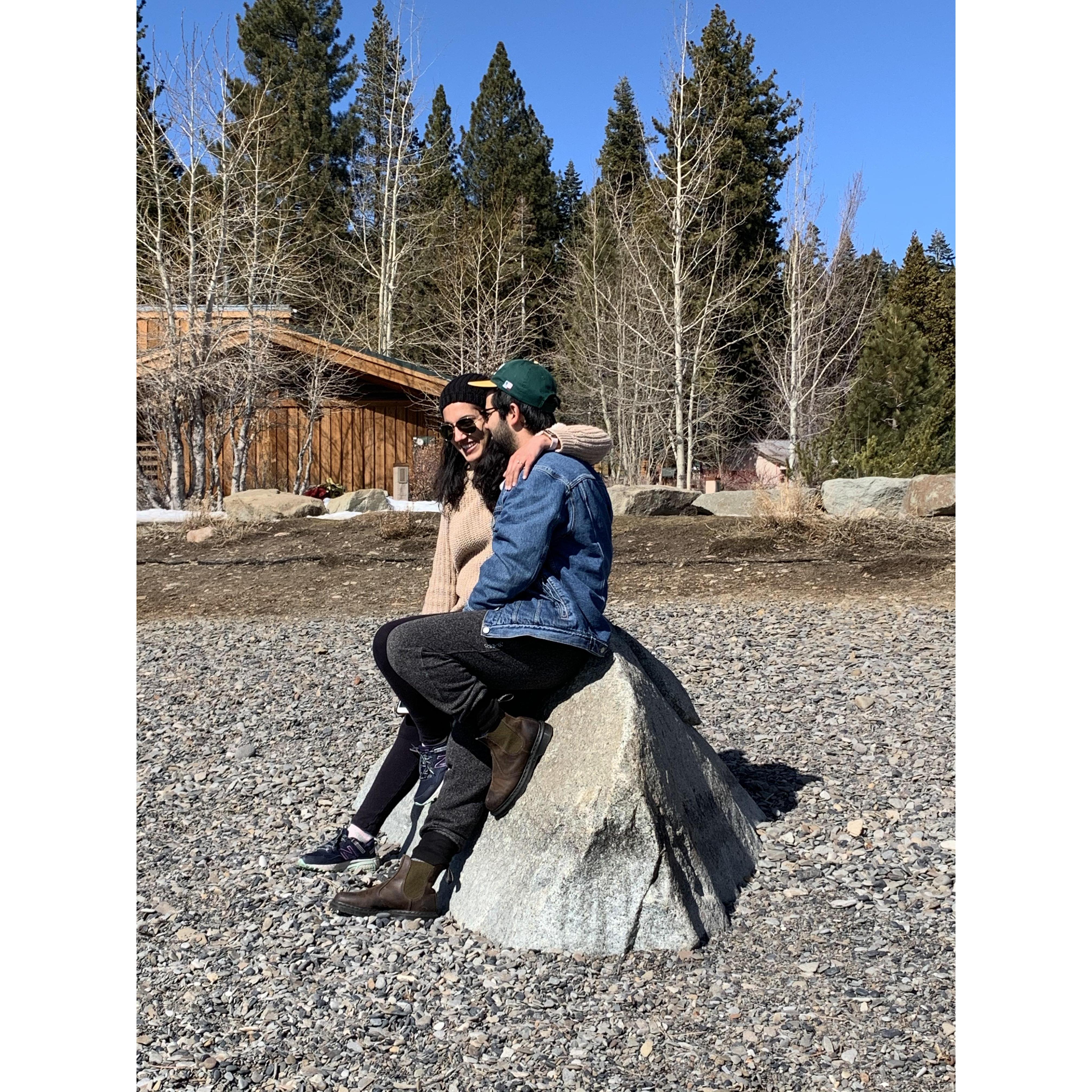 Hunter and I spent my 31st birthday in Lake Tahoe!