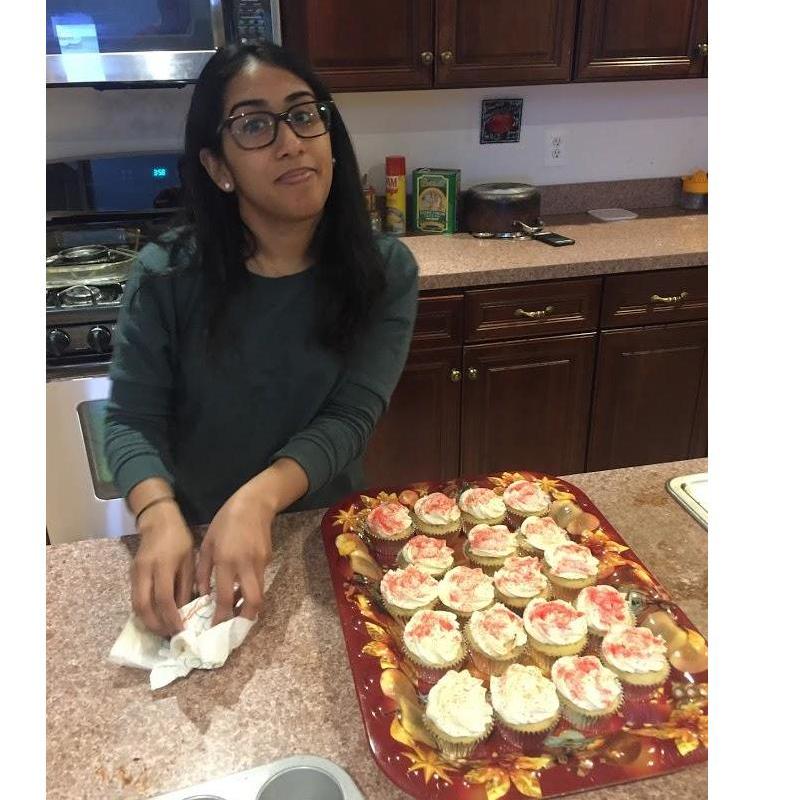 So close that she even makes him cupcakes!