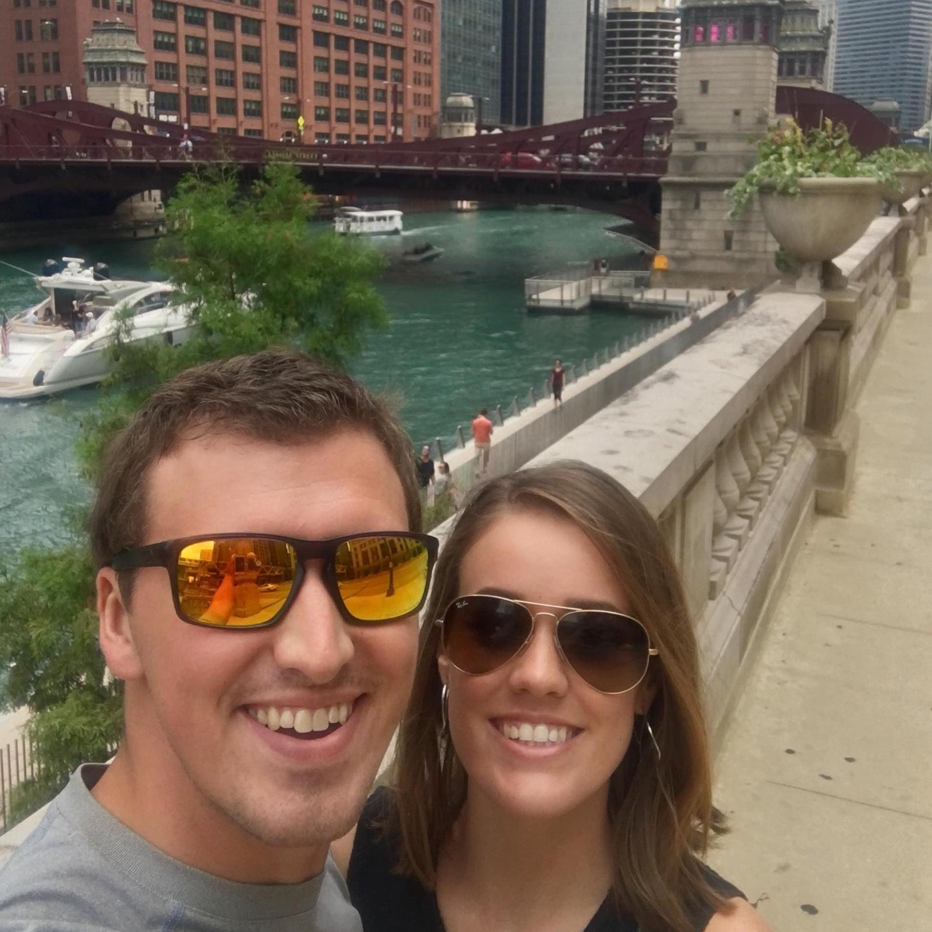 Enjoying Chicago for the first time after our move!