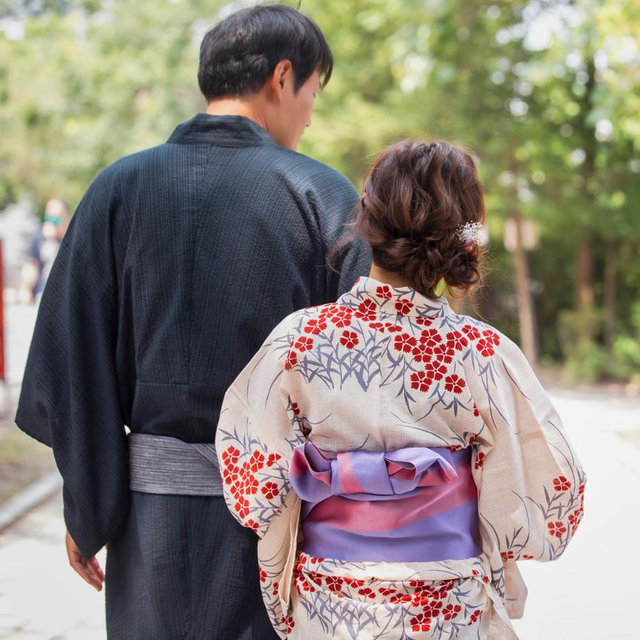Kimono rental experience