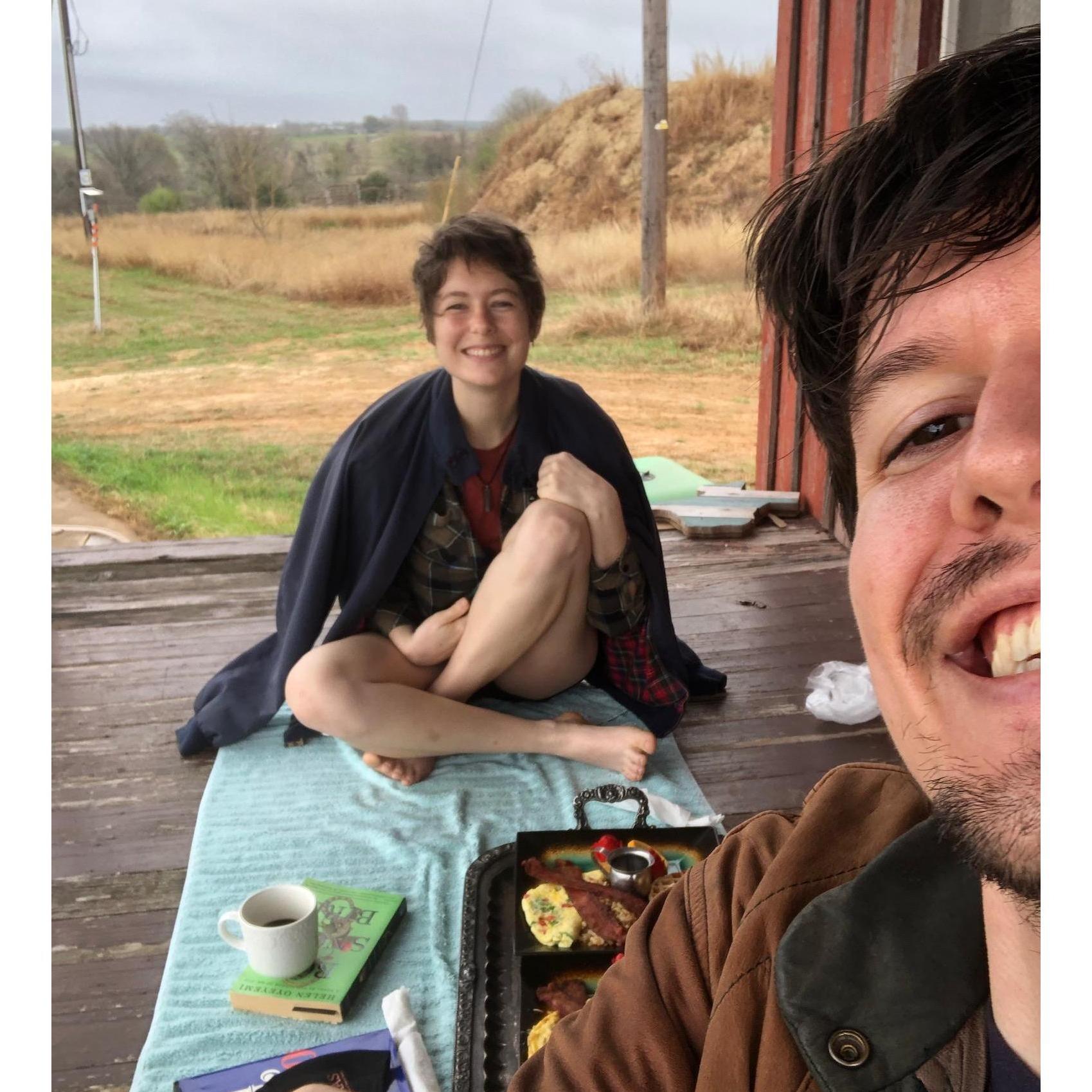 Pandemic porch picnics
