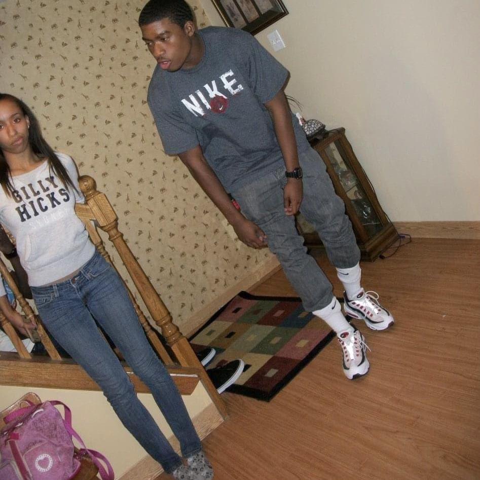 Dion and Geralyn sophomore year of high school (2010)