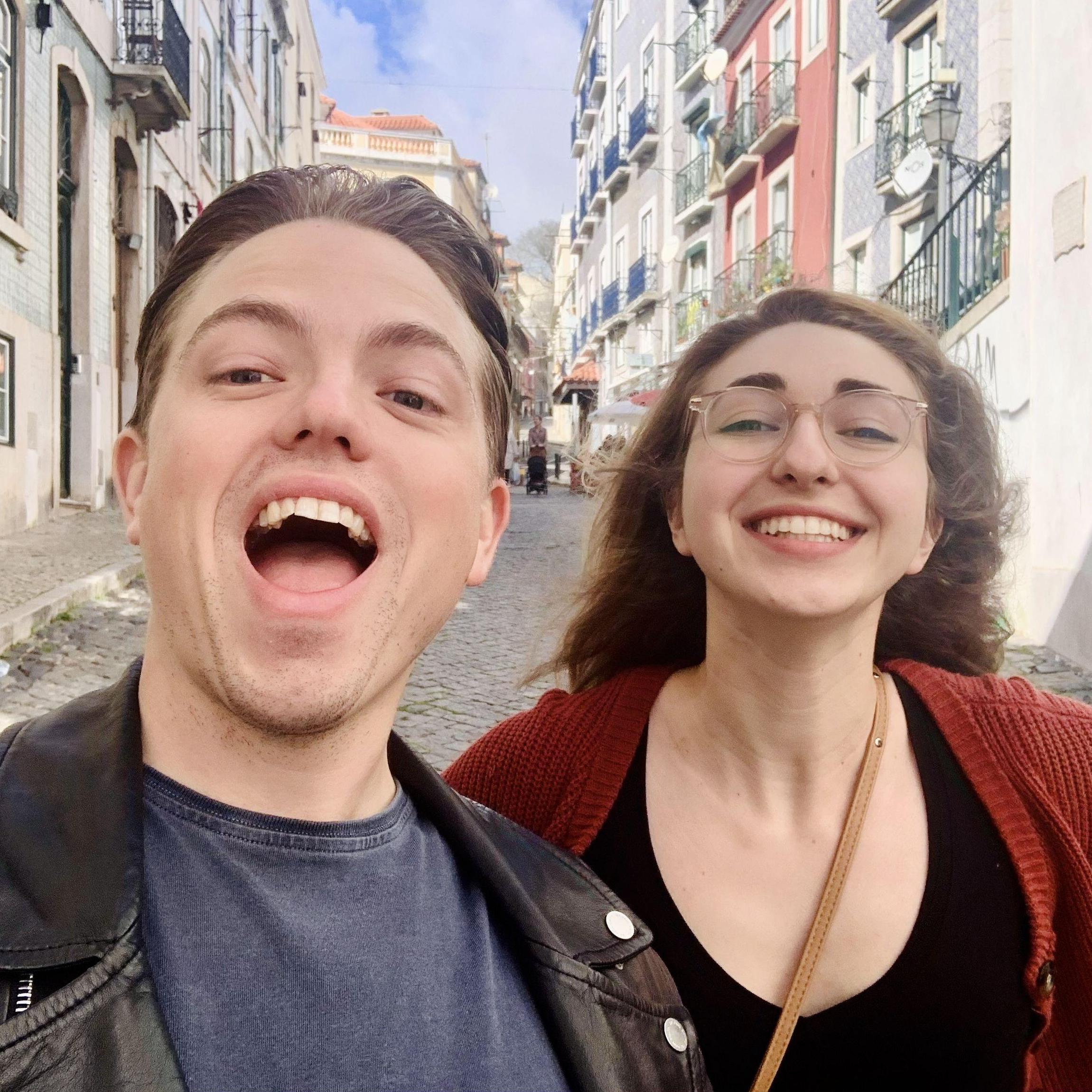 Our first international trip together to Portugal right before Covid hit