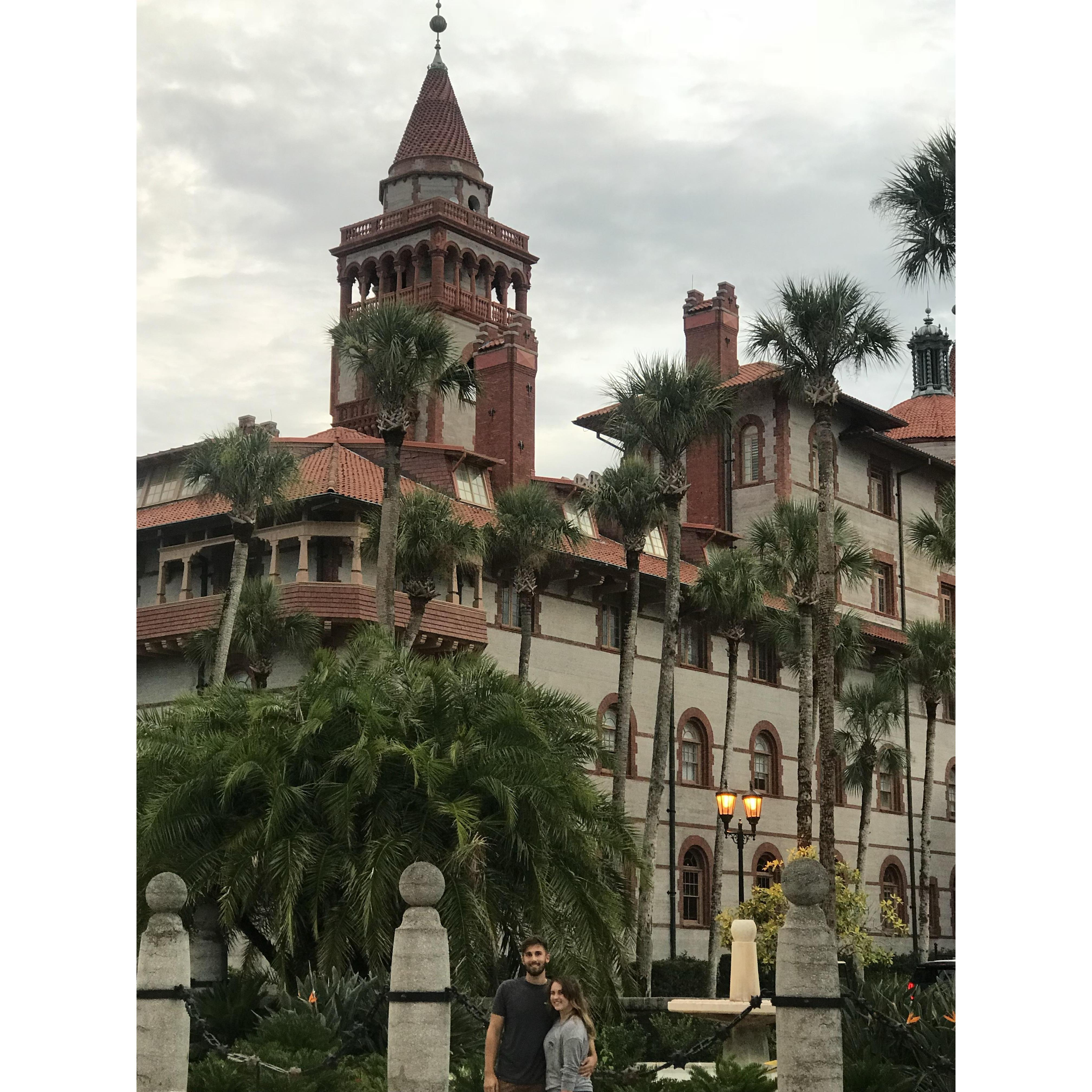 Trip to visit the Simmons back in Florida, we took a trip to the beautiful St. Augustine, FL (August 14, 2018).