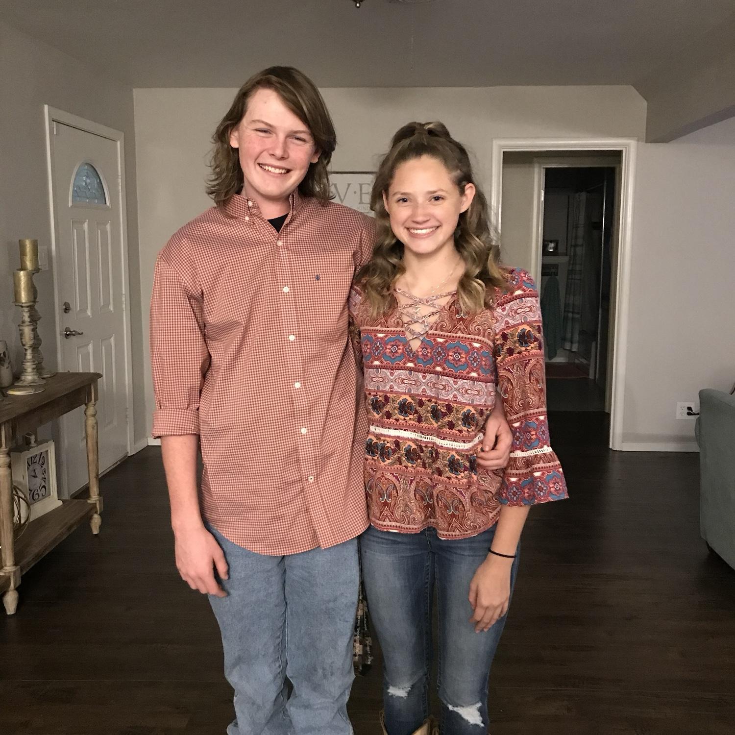 2017- Just started dating and first Homecoming together