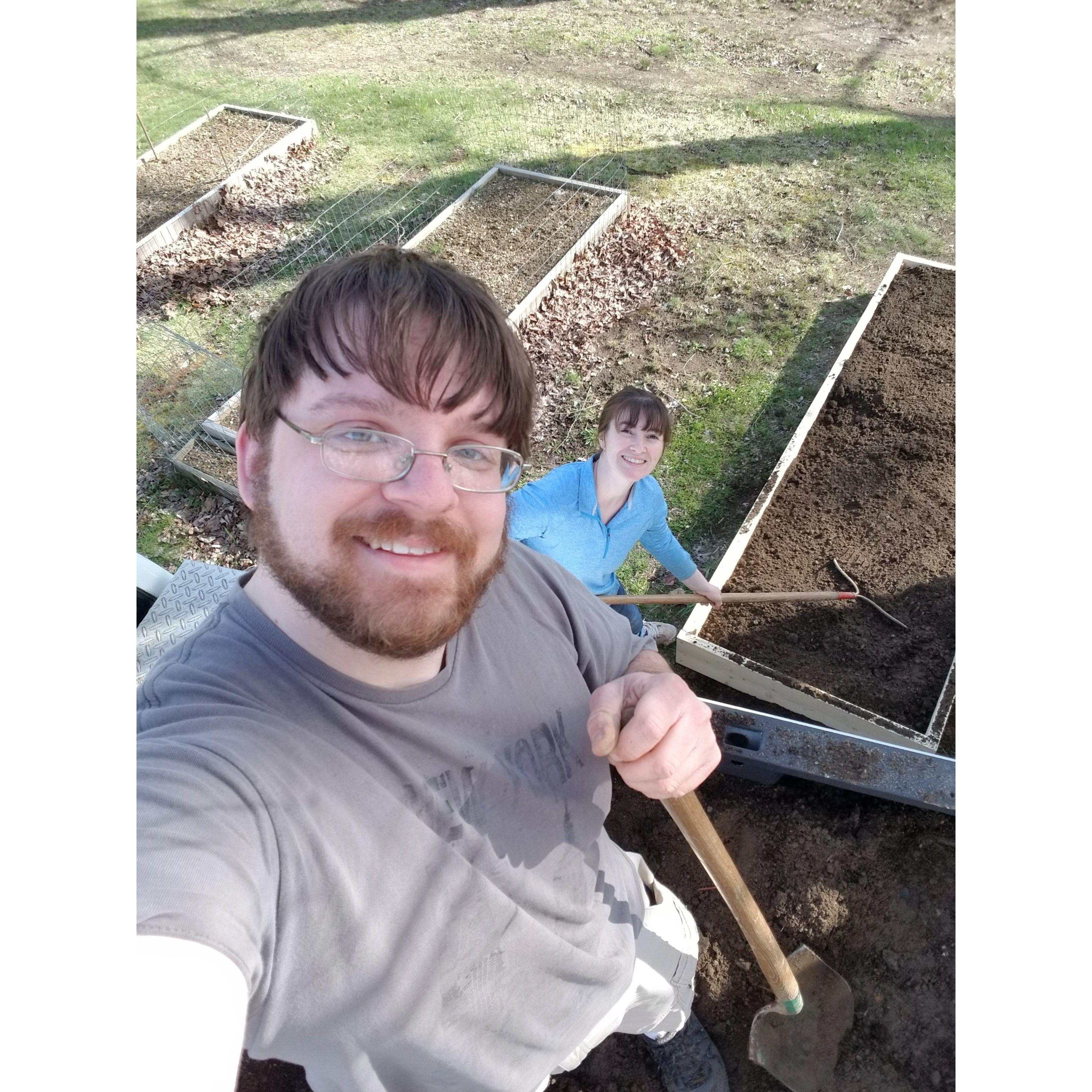 Gardening, April 2021