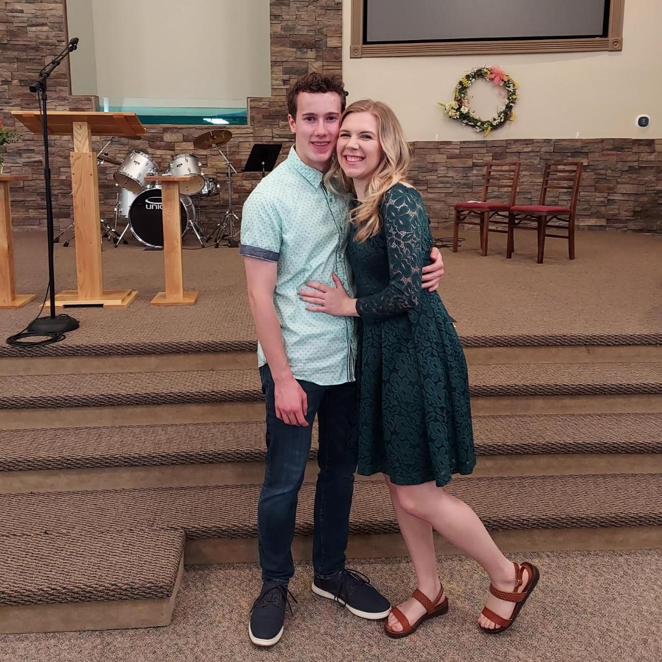 5-6-21 - Summit Graduation! We got to play music with our little college band. I found out later he bought the ring the day before this.