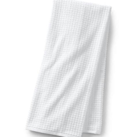 Supima Cotton Waffle Bath Sheet - White