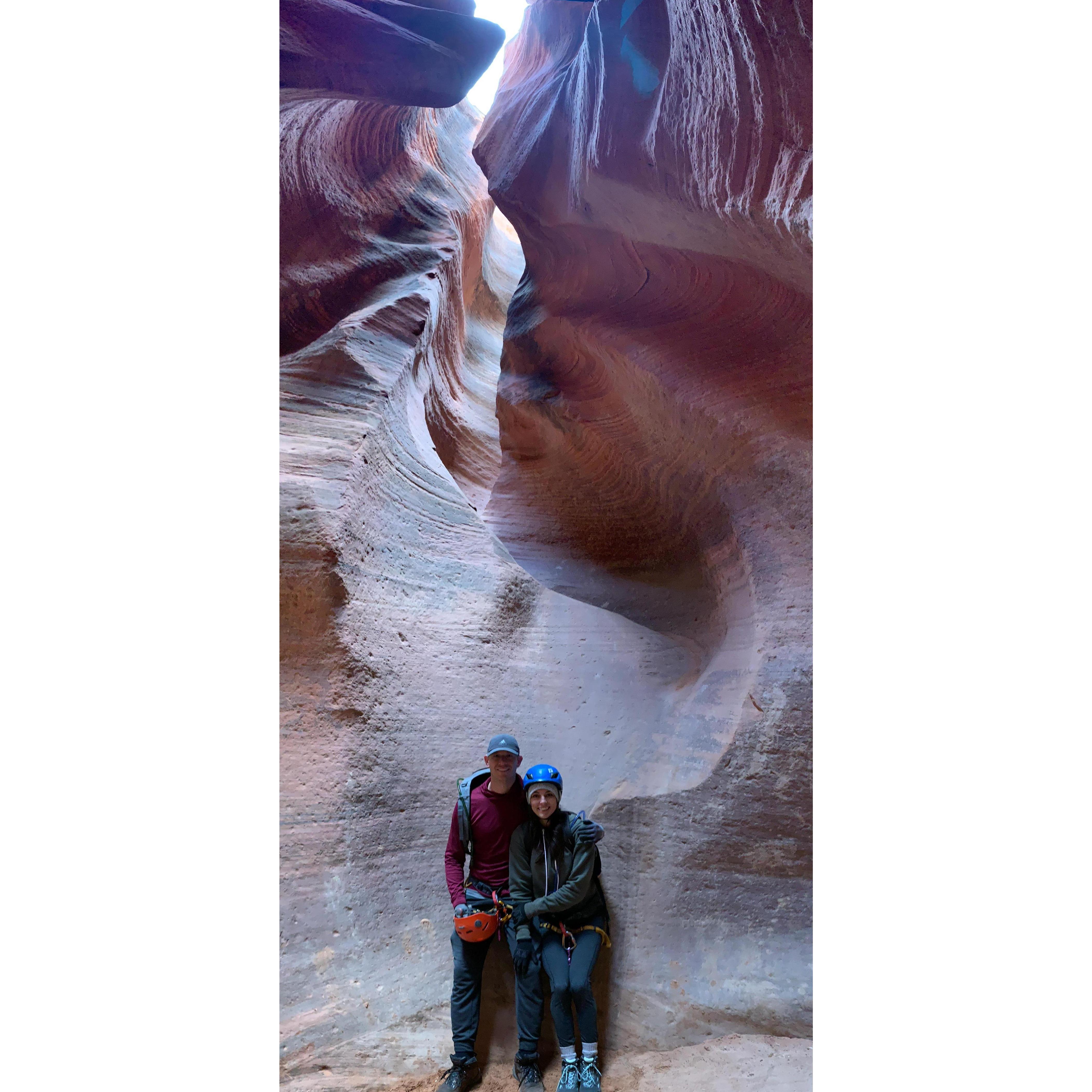 Slot Canyons in East Zion