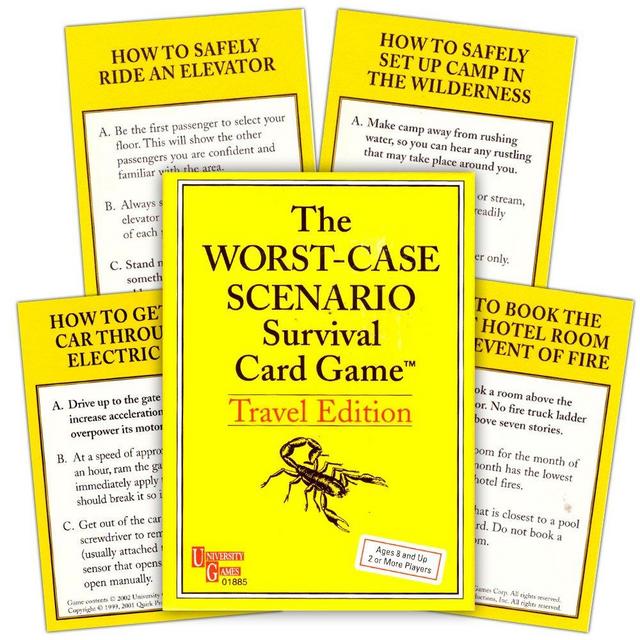 Worst-Case Scenario Card Game: Travel