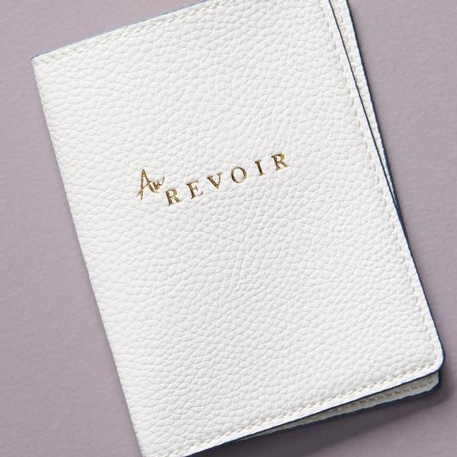 Au Revoir Passport Holder