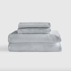 Organic Bamboo Viscose Sheet Set in Mist Queen