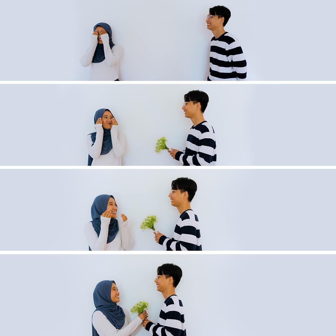 Aqalili are into K-Drama, so she has a dream to re-create one of the scenes.