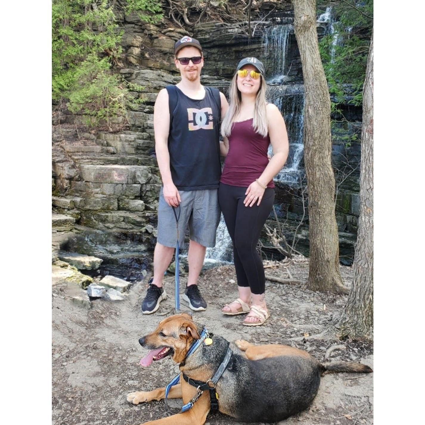 Where we had our engagement photos done!