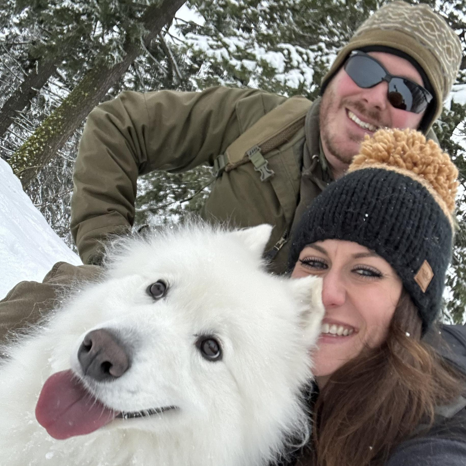 First snowshoeing outing!