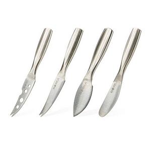 Boska Holland Stainless Steel Mini Cheese Knives, 4 Piece Gift Set (Monaco Collection)