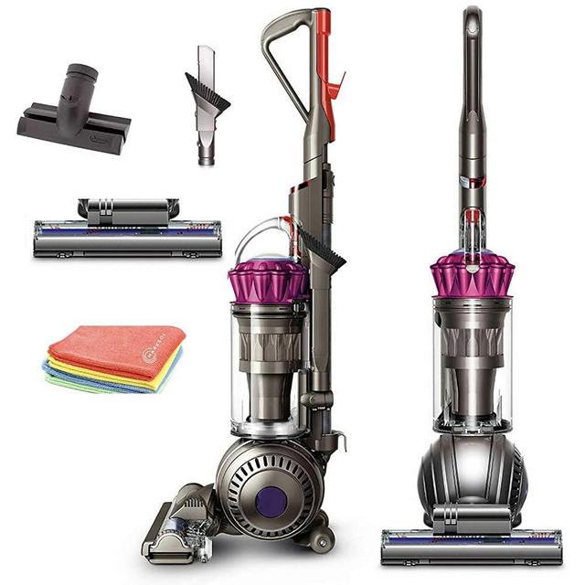 Flagship Dyson Ball MultiFloor Upright Vacuum:High Performance HEPA Filter, Bagless Height Adjustment,Strongest Suction,Telescopic Handle,Self Propelled Rotating Brushes+ Marxsol One Microfiber Cloth