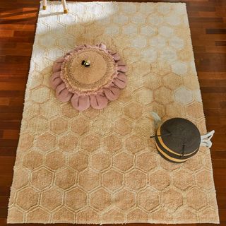 Planet Bee Sweet Honey Rug