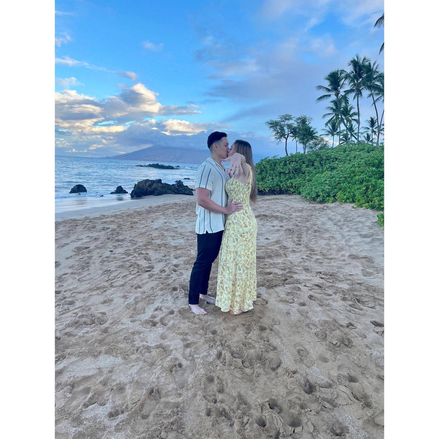 She said YES!