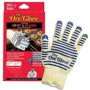 ‘Ove’ Glove, Heat Resistant, Hot Surface Handler Oven Mitt/Grilling Glove, (Pack of 2) Perfect For Kitchen/Grilling, 540 Degree Resistance, As Seen On TV Household Gift