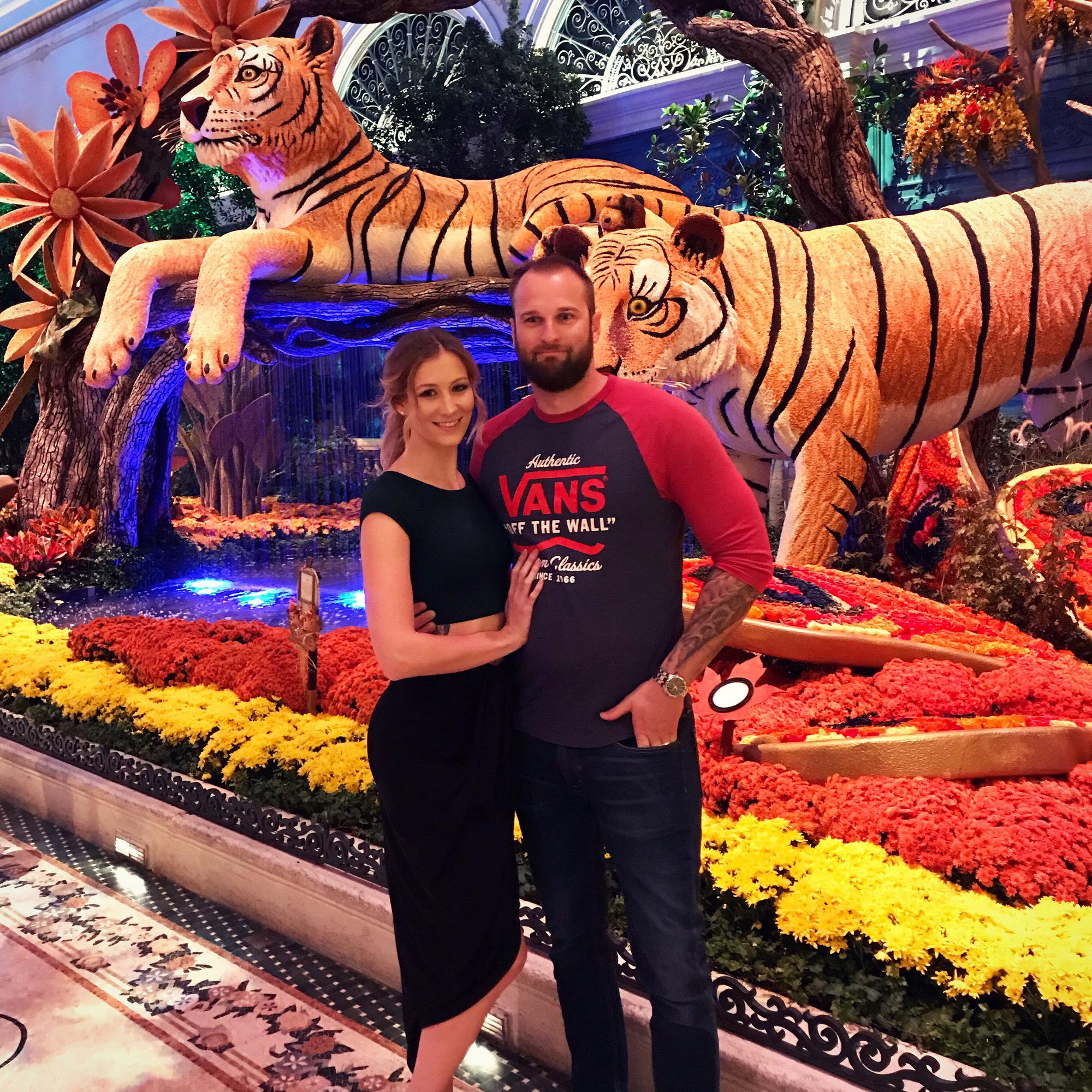 Fun in Vegas-Christopher being silly!