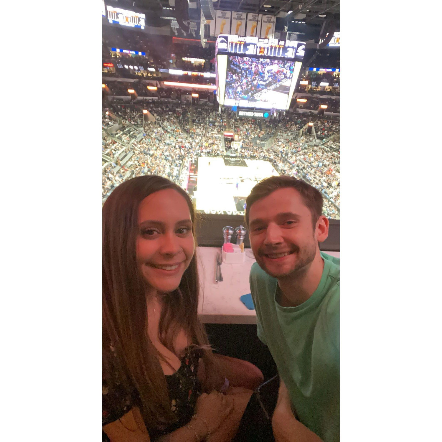 Spurs game courtesy of Boeing