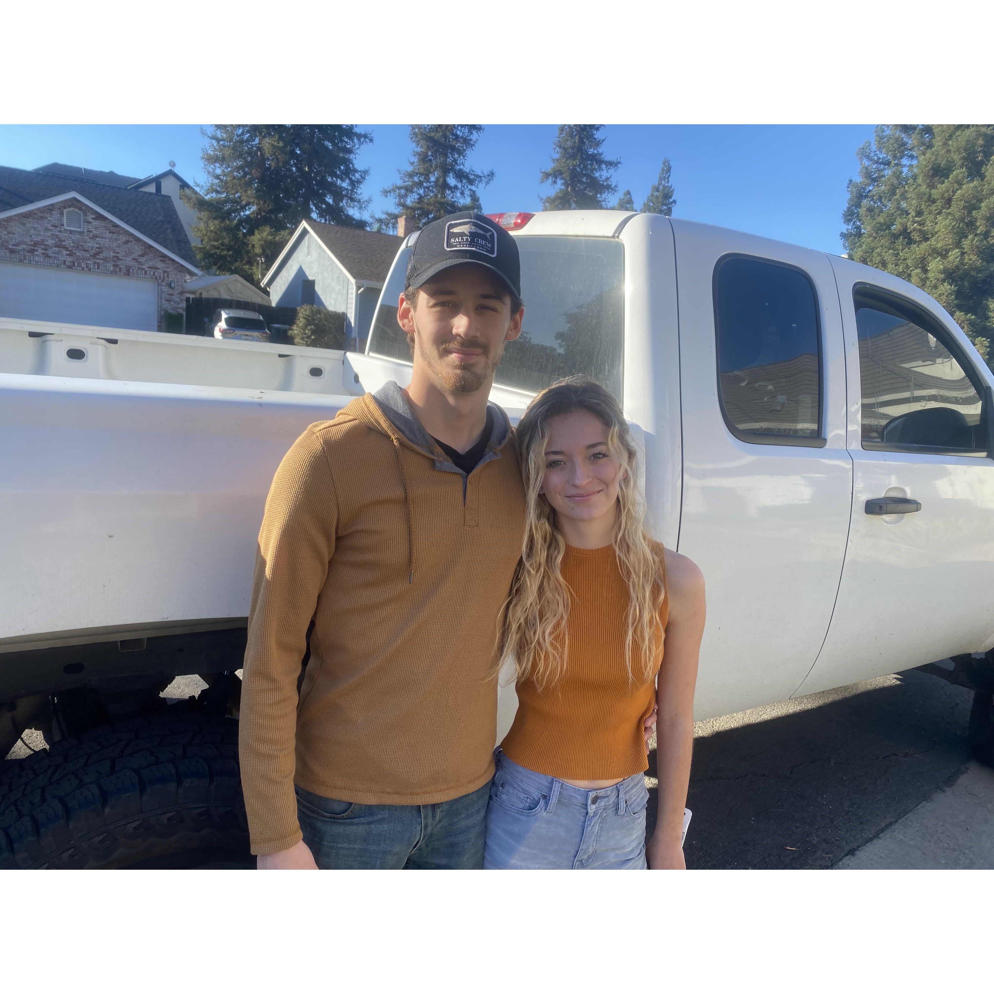 Our first Thanksgiving together