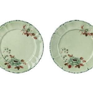 Laboratorio Paravicini - Green Lisa Corti Edition Camelia Celadon Dessert Plate Set