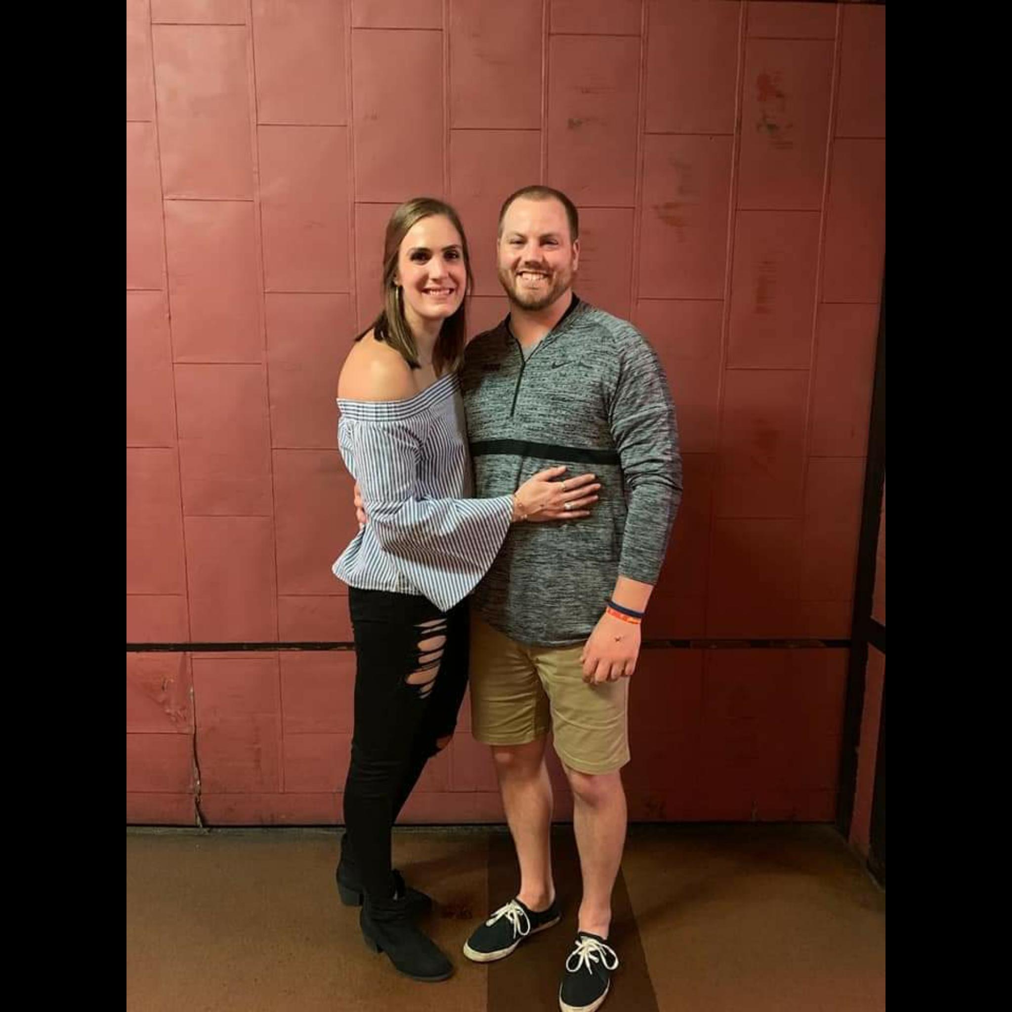 Double date night at the comedy club