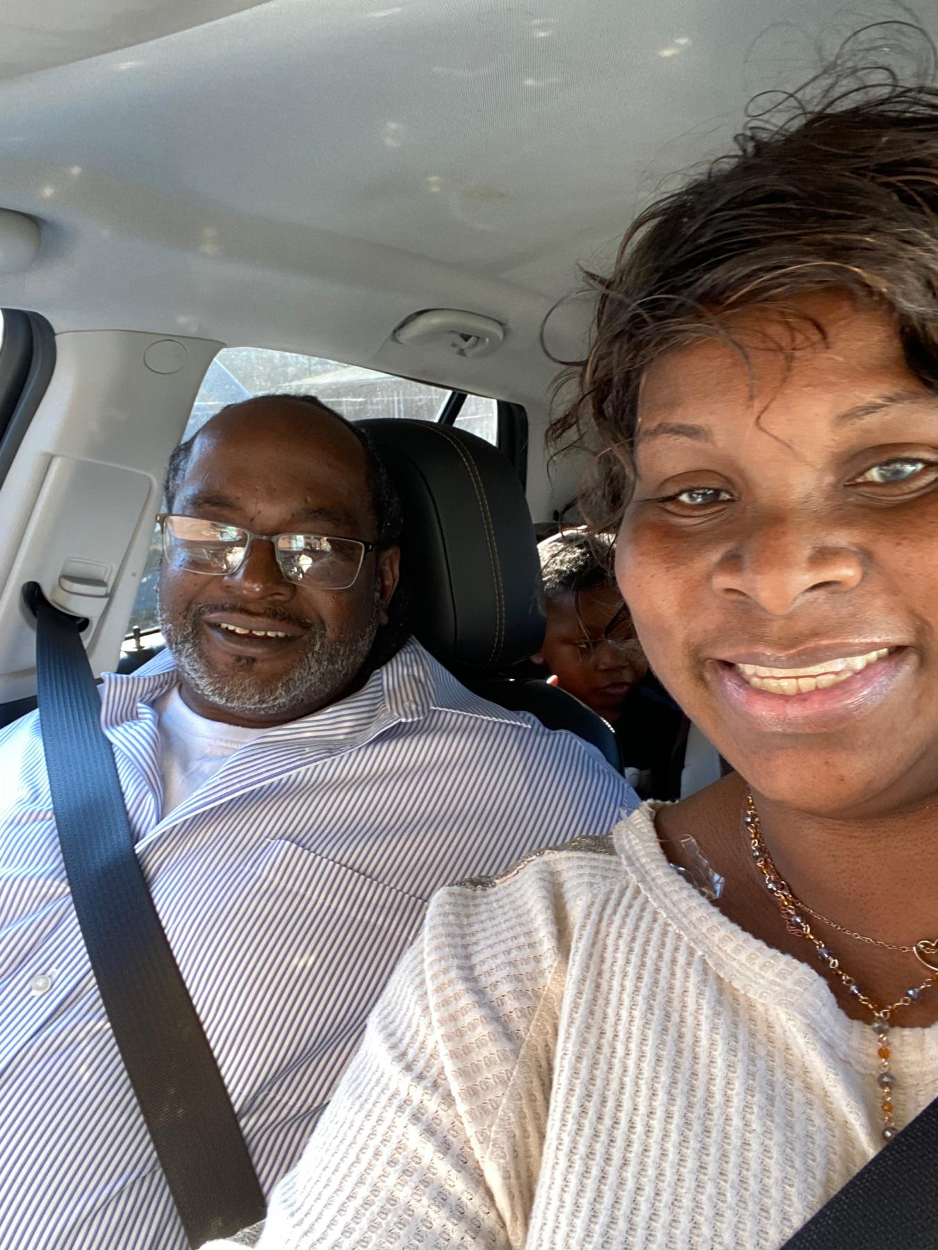 Post- engagement pic! lol at the smiles!