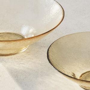 TEXTURED GLASS BOWL TABLEWARE - Zara Home