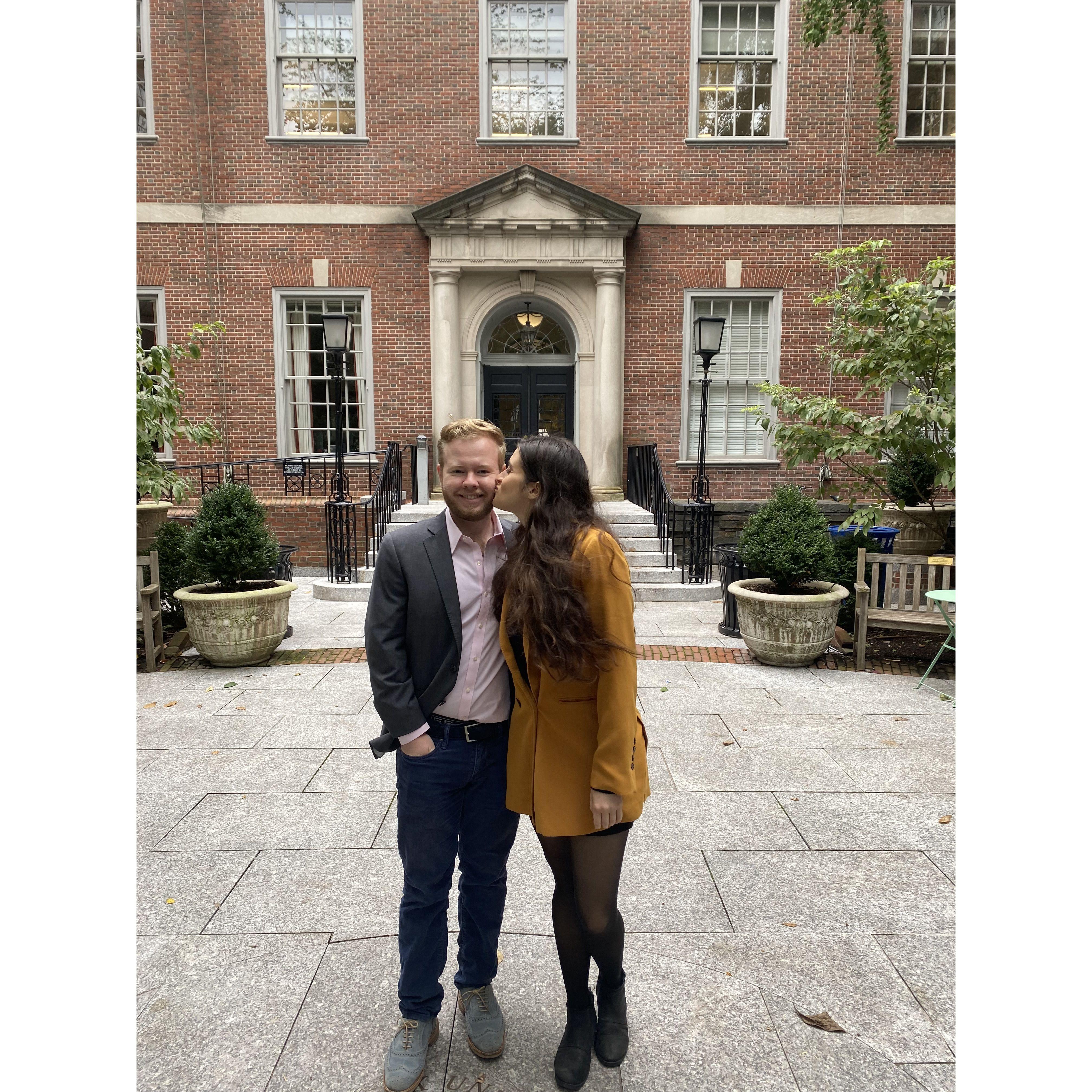NYU Law, where we first met