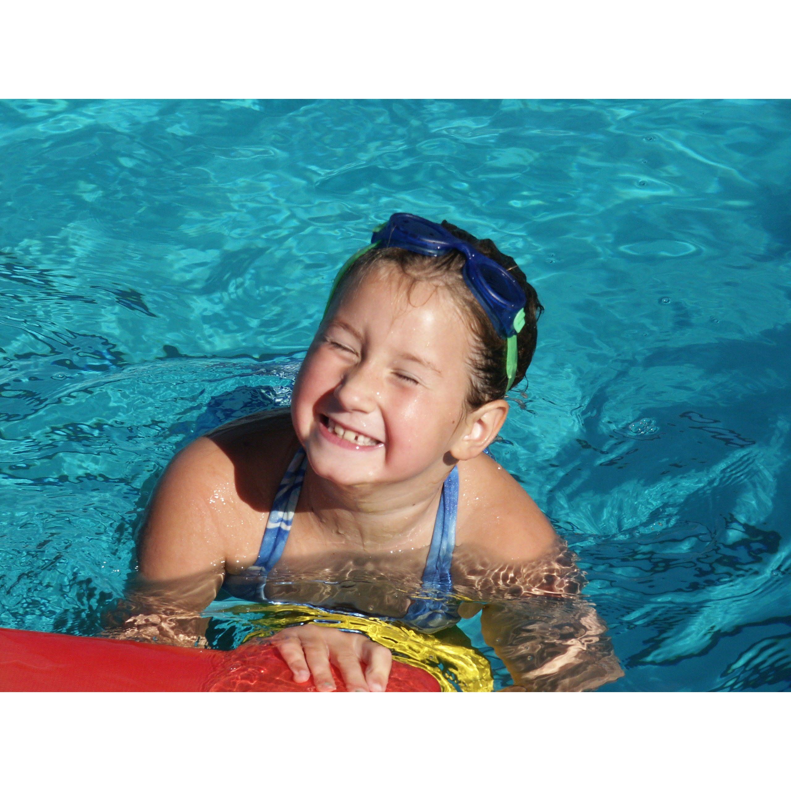 Always been a water baby!
