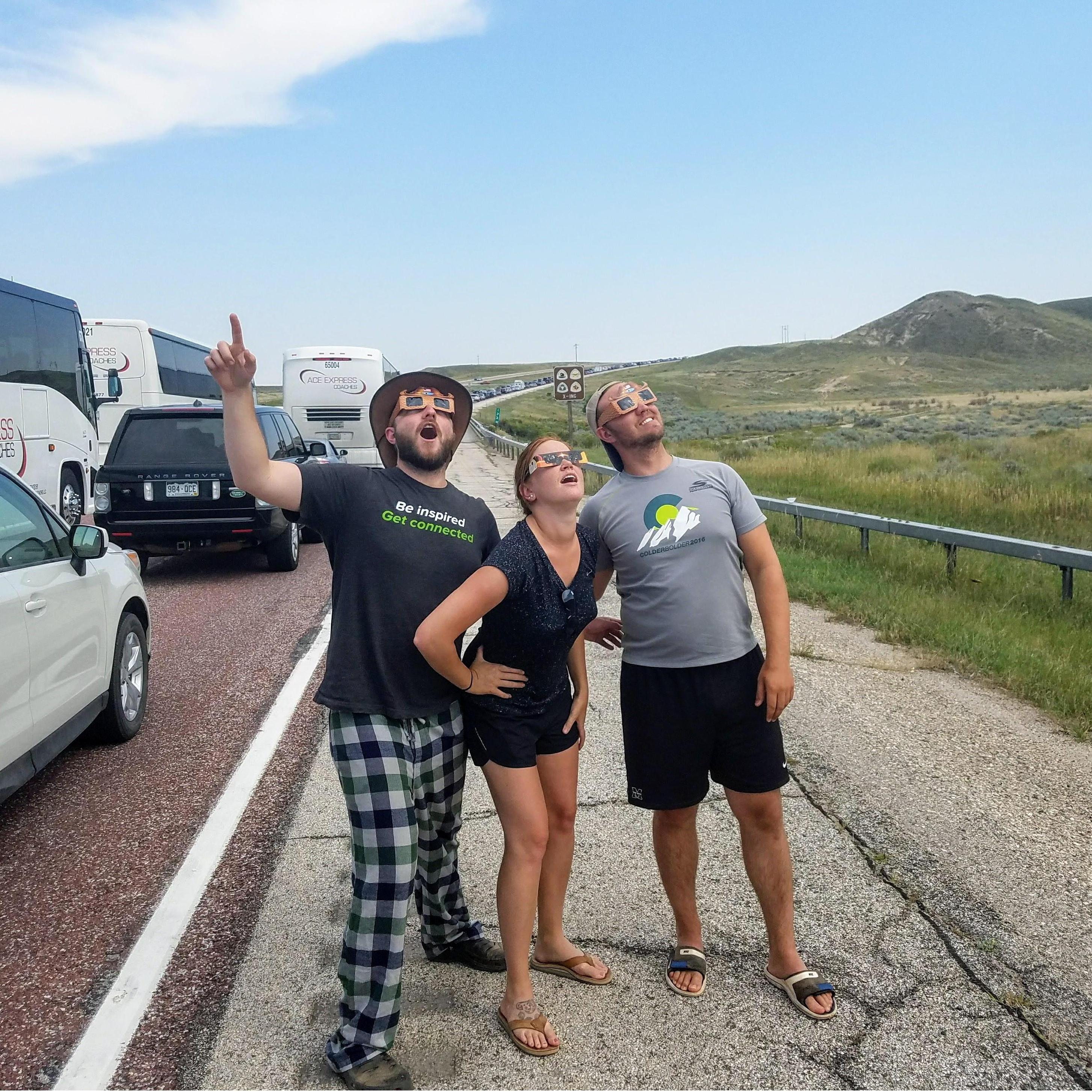 Camping up north to see the solar eclipse. On this trip, I told him I was ready to call him my boyfriend. He responded with "I love you".