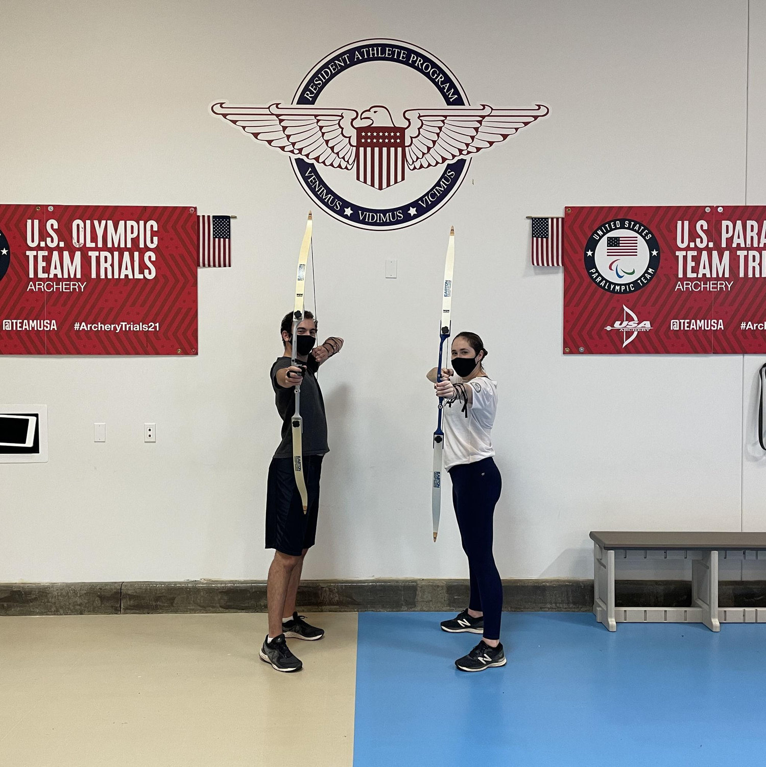 One of Ethan's many talents: archery! For his 25th birthday, Kelsey took him to the US Olympic archery training facility where he hit allll the targets (Kelsey... participated)