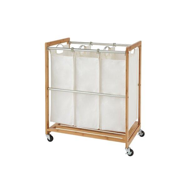 Bamboo EcoStorage 3 Bag Laundry Sorter