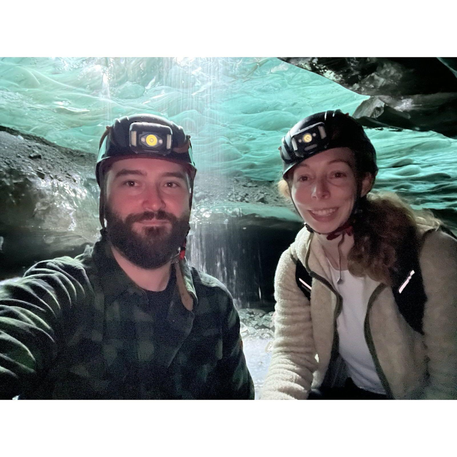 Glacial cave!
