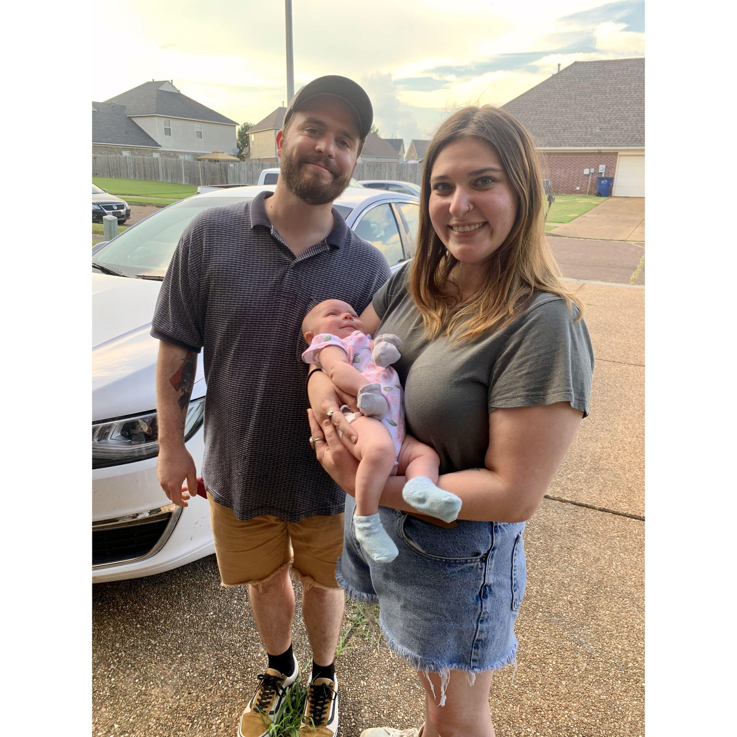 Meeting Harper for the first time