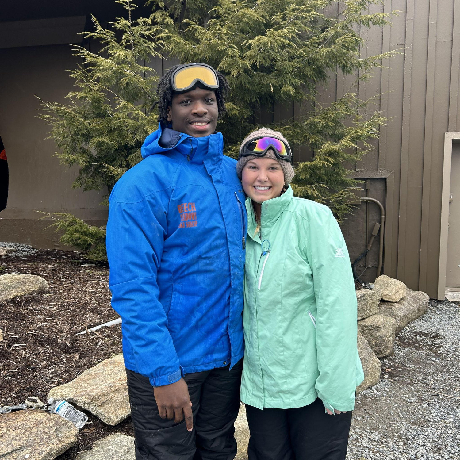 First trip/first time ever skiing for Joshua.