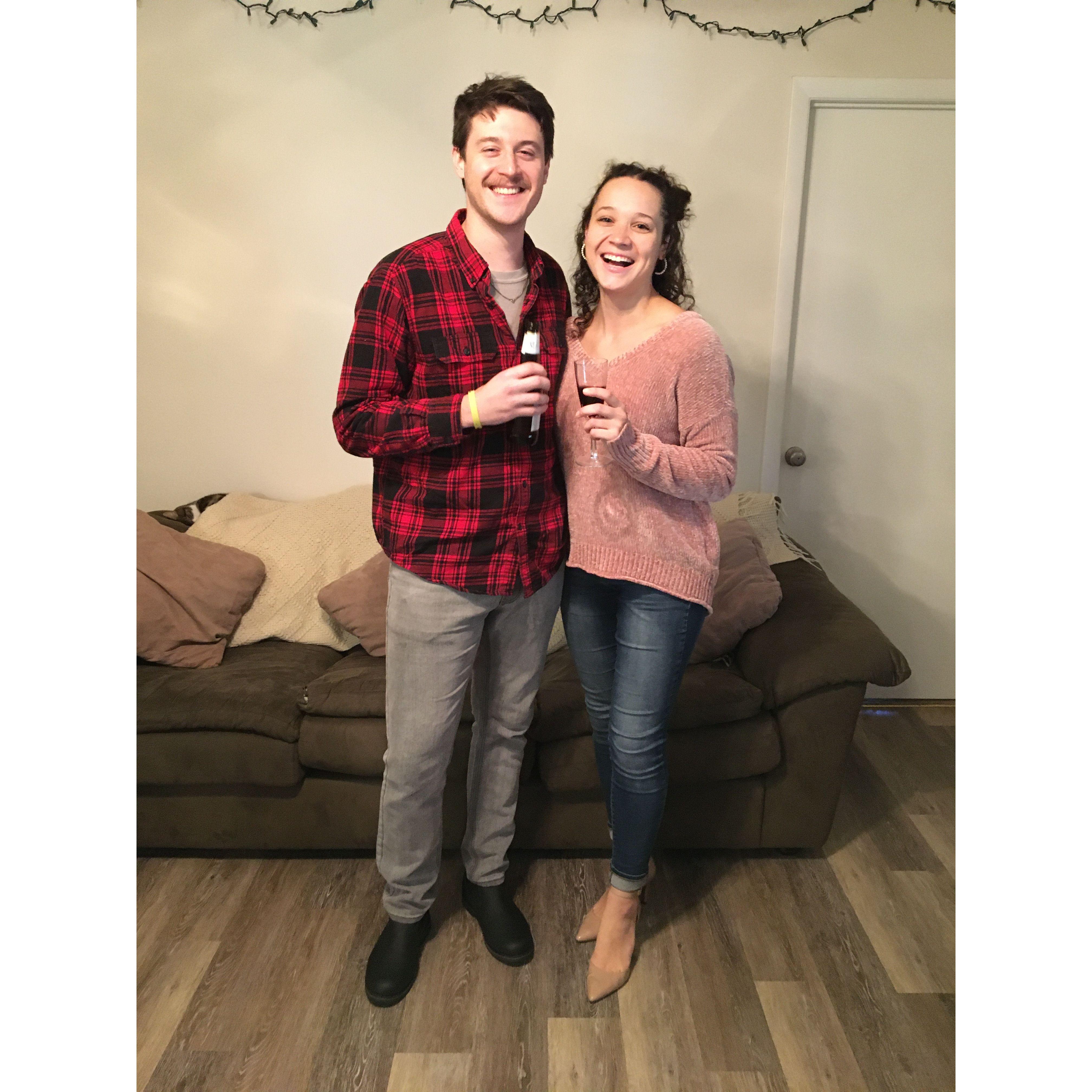 Joe completes his Master's Degree!