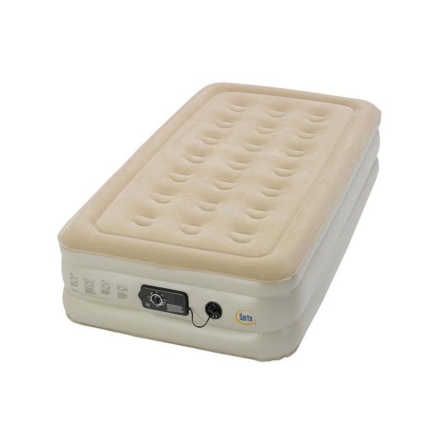 Serta Comfort Air Mattress with Electric Pump - Double High Twin